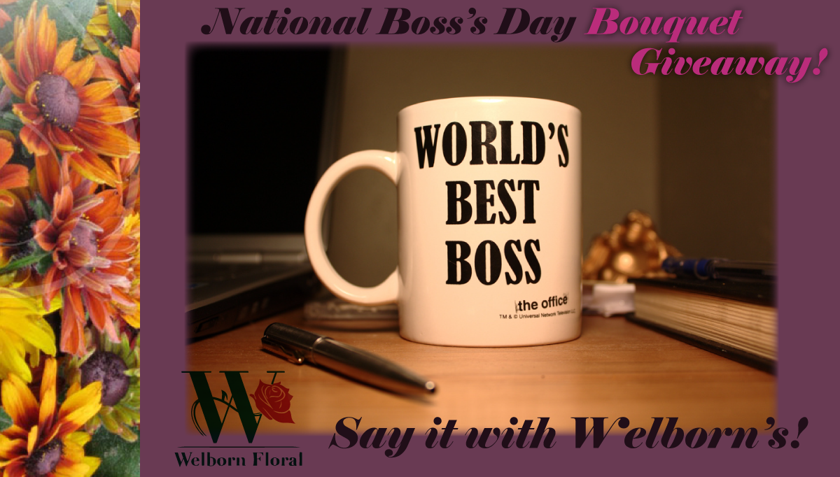 National Boss' Day Bouquet Giveaway